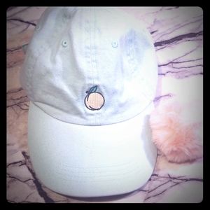 Cotton On 🍑 Peach Hat + Puff Bundle